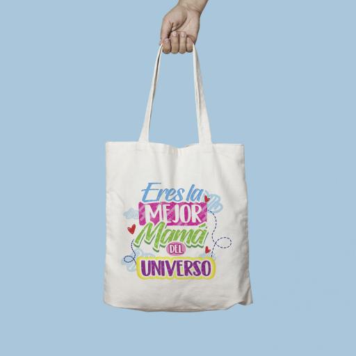 Bolsa Tela Eres la Mejor Mamá del Universo [0]