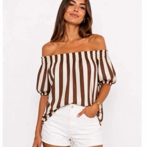 Blusa engomada rayas  [3]