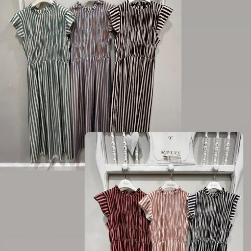 Vestido rayas 