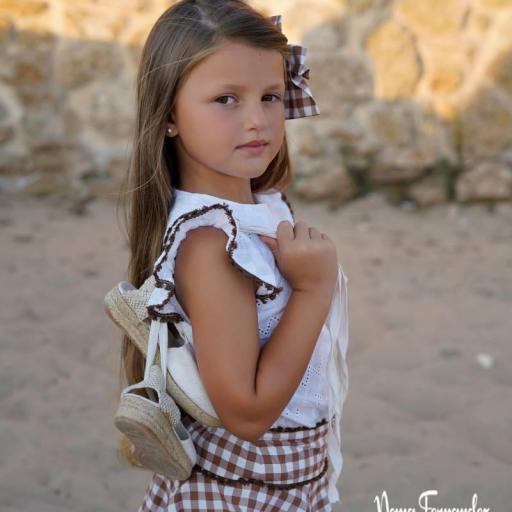 Conjunto falda-short tilo  [2]