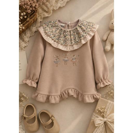 Vestido felpa balancín 