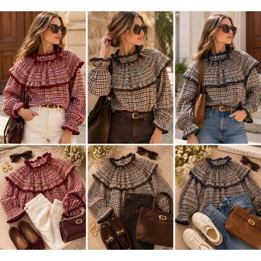 Blusa vichy  [0]