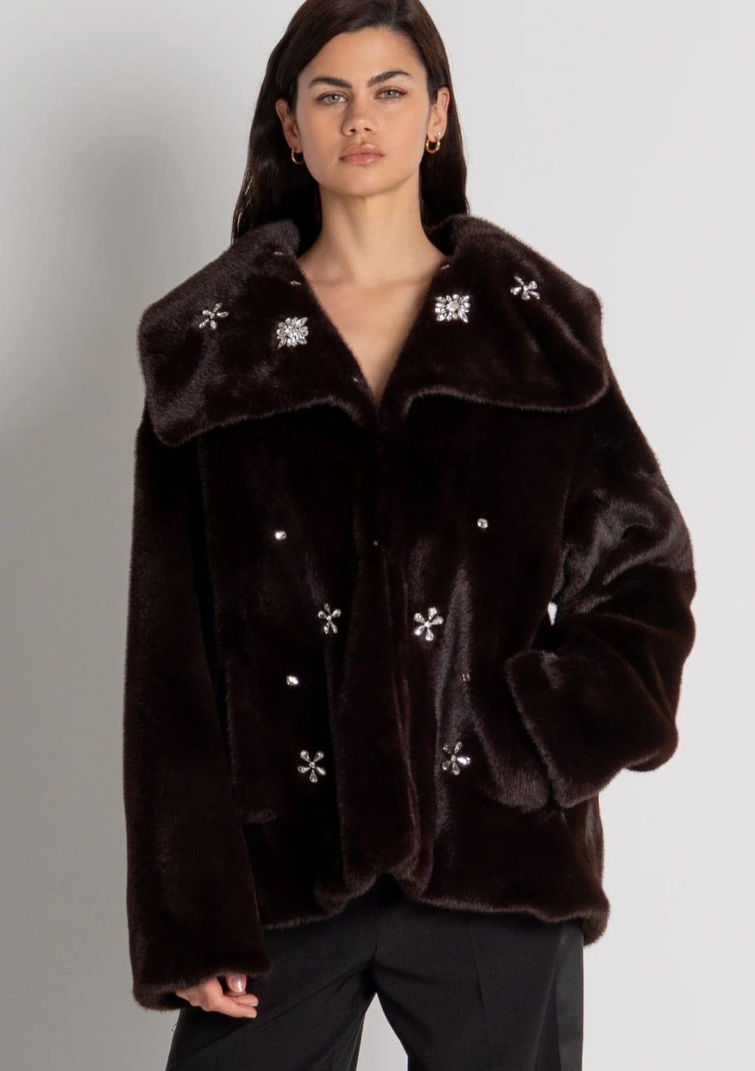 Chaquetón pelo sintético