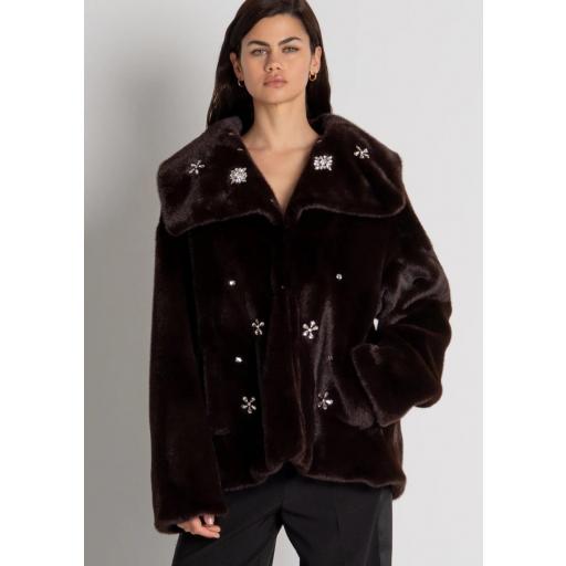 Chaquetón pelo sintético 