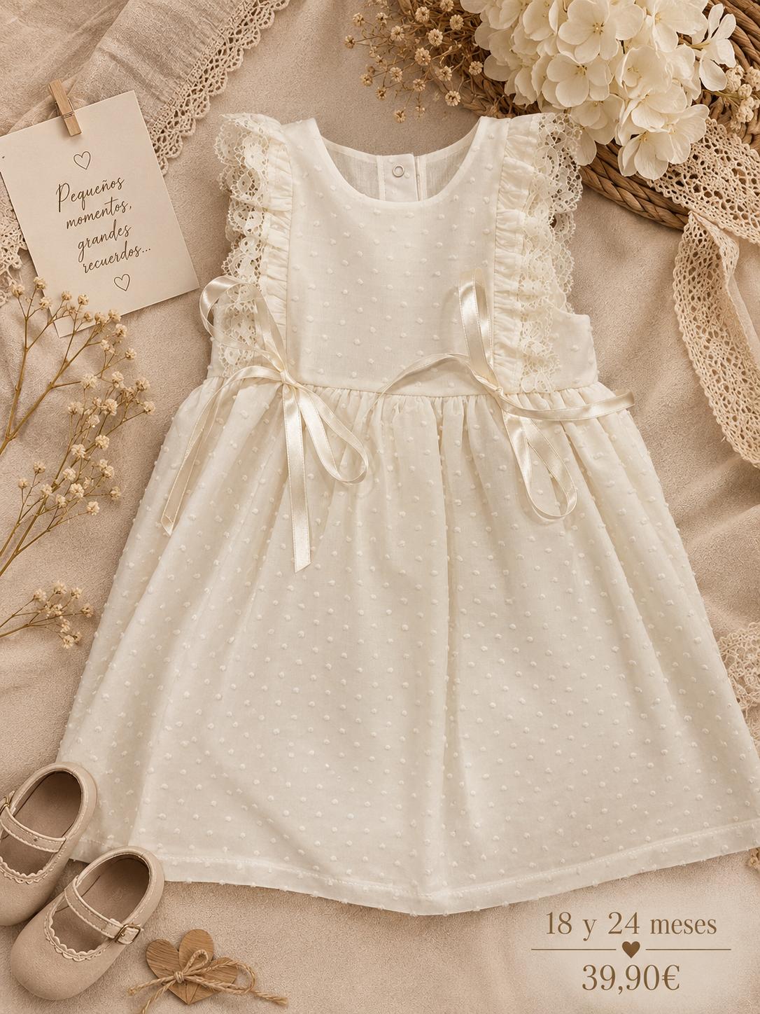 Vestido plumeti