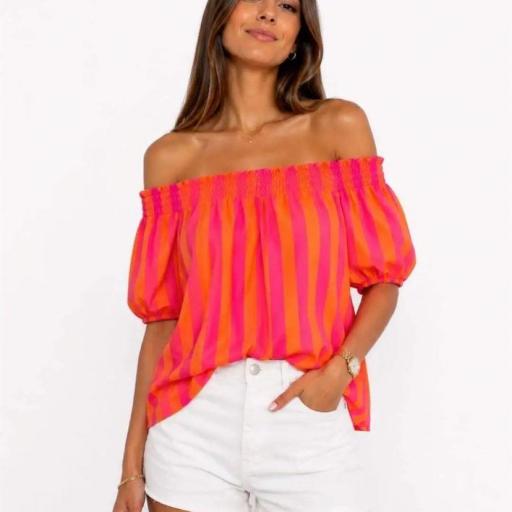 Blusa engomada rayas  [1]