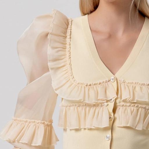 Chaqueta volantes  [1]