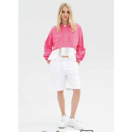 Sudadera Pink con camisa [2]