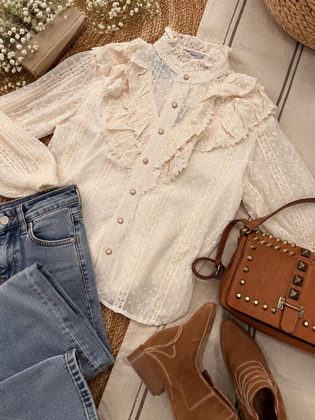 Camisa beige
