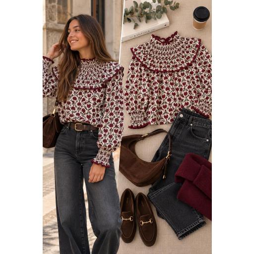 Blusa estampada  [0]