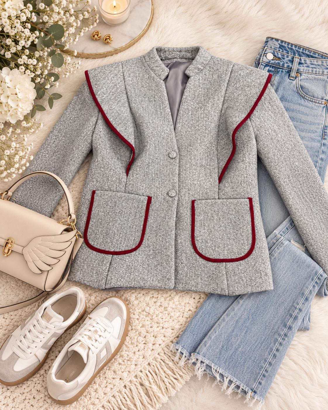 Chaqueta paño
