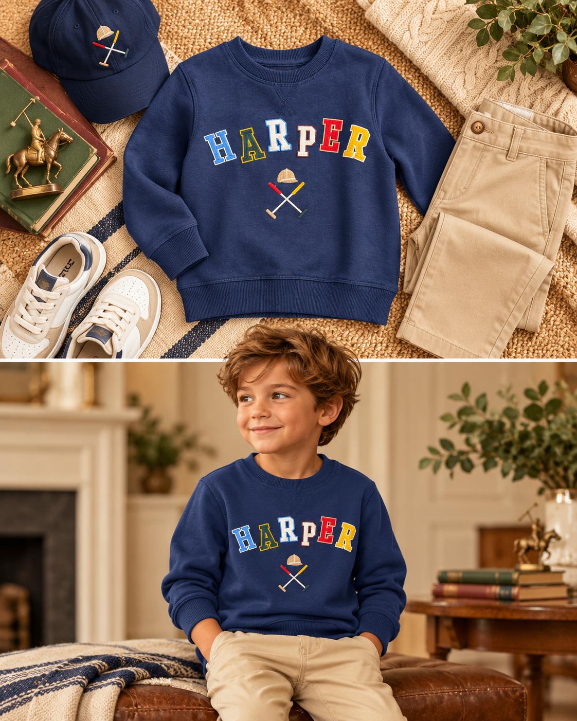 Sudadera retro Harper & Neyer