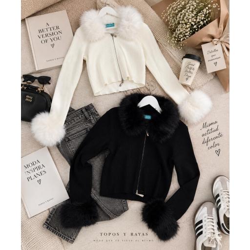 Chaqueta punto y pelo  [1]