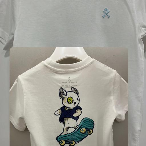 Camiseta skate kids 