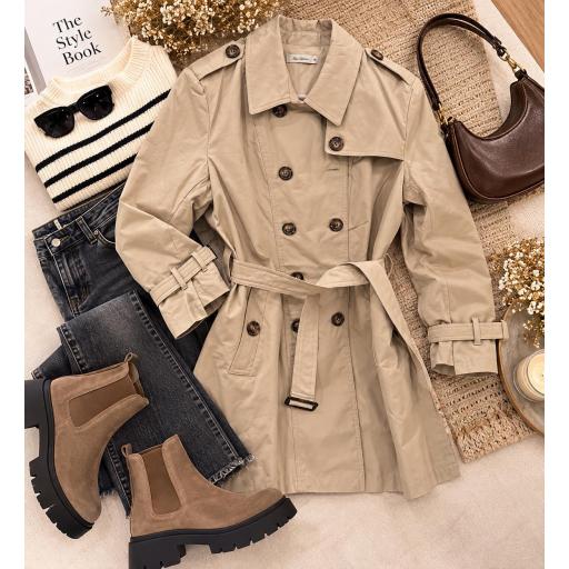 Gabardina camel  [0]
