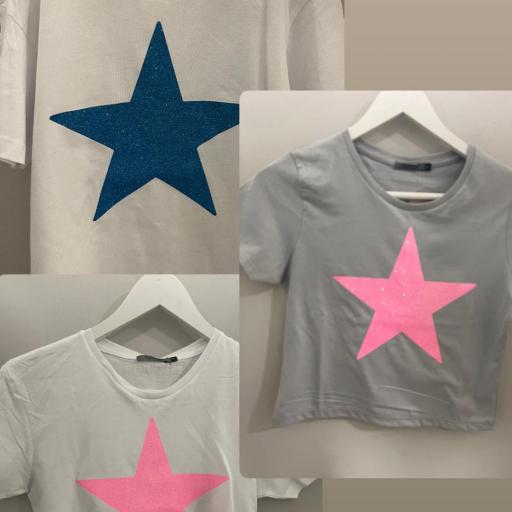Camiseta estrella gliter  [0]