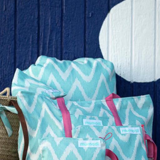Bolsa piscina con cremallera 