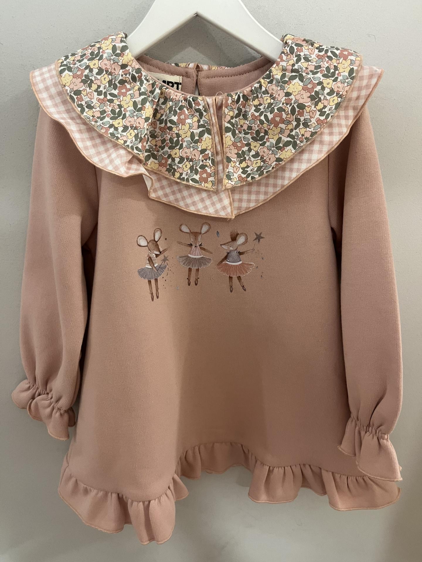 Vestido felpa balancín