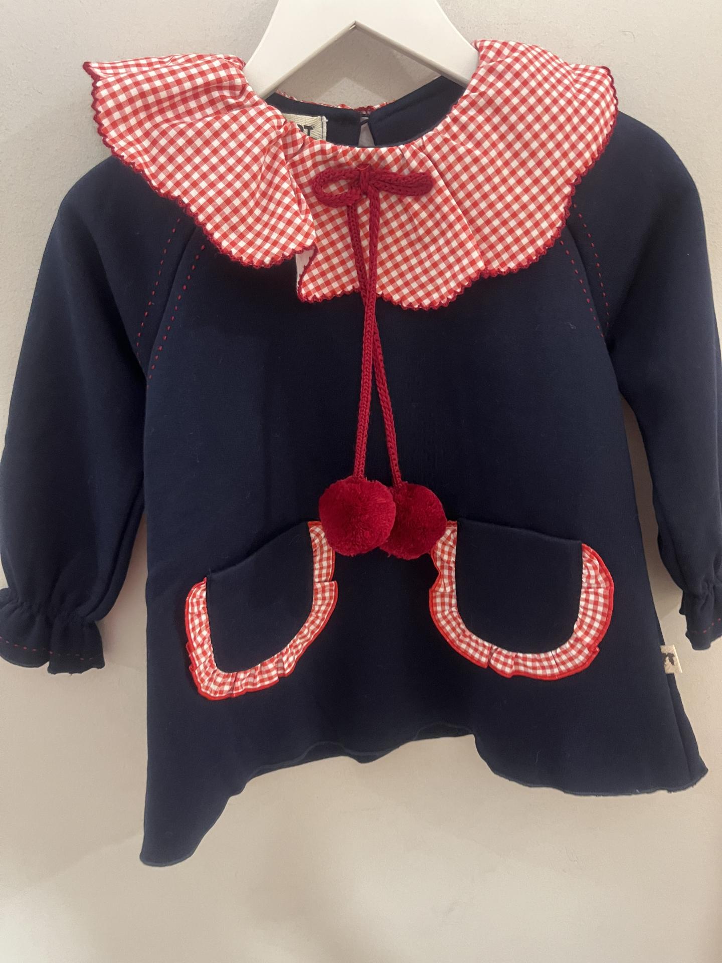 Vestido felpa mushroom