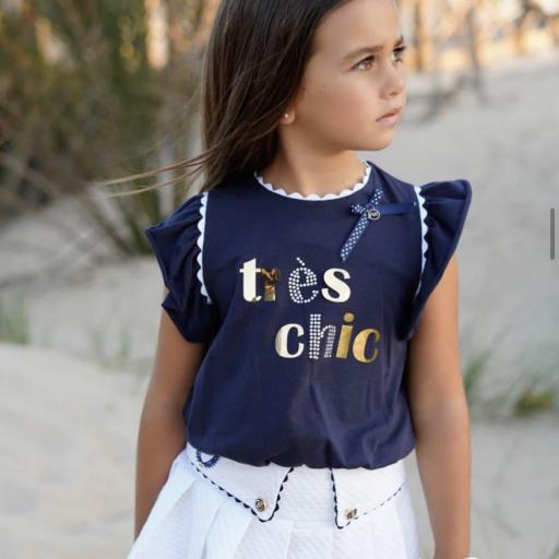 Falda-short y camiseta Olmo 