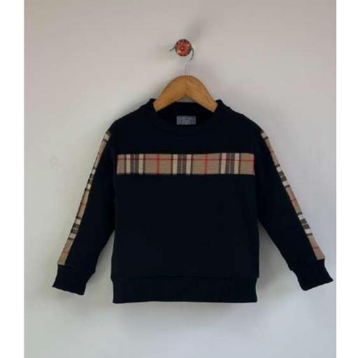 Sudadera cuello redondo 