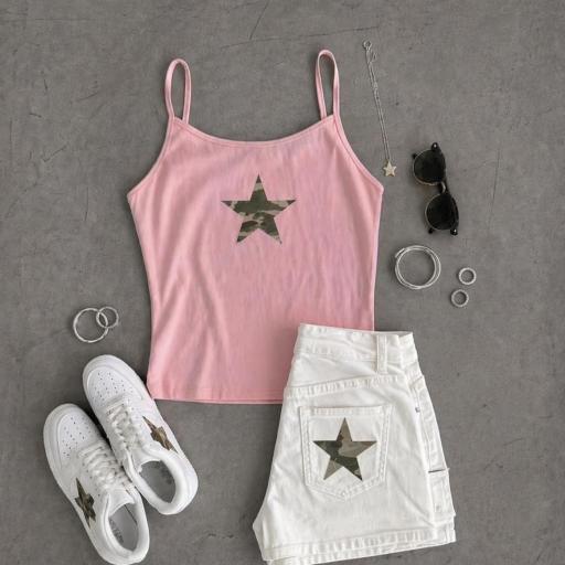 Short estrellas camuflaje  y tachuelas  [2]