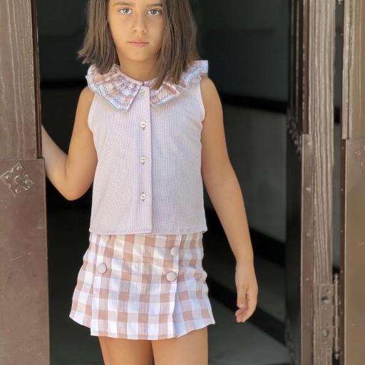 Conjunto de falda-pantalón  [2]