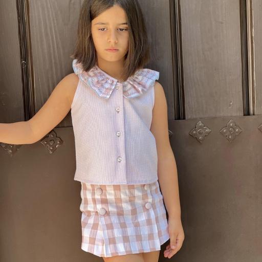 Conjunto de falda-pantalón  [1]