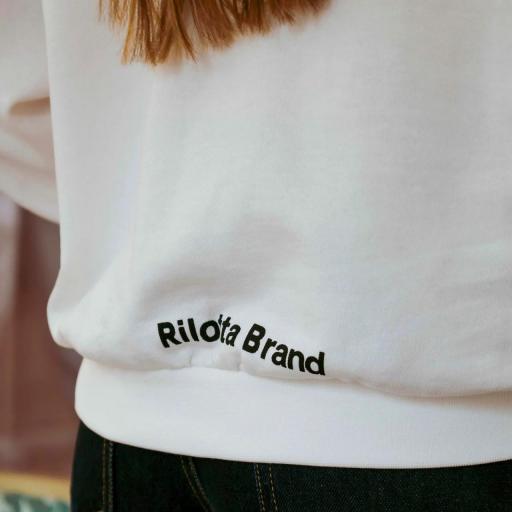 Sudadera blanca be the best  [2]