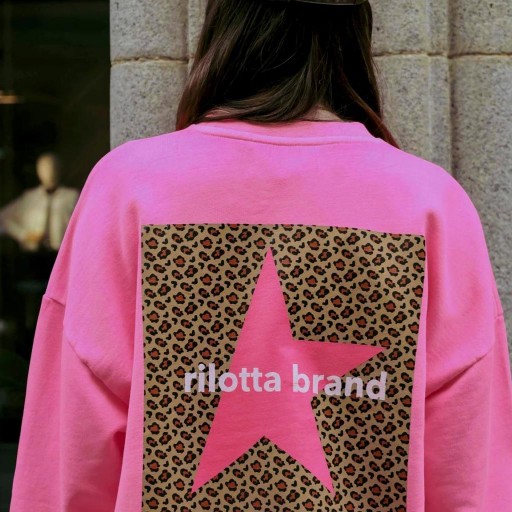 Sudadera fucsia leopardo  [1]