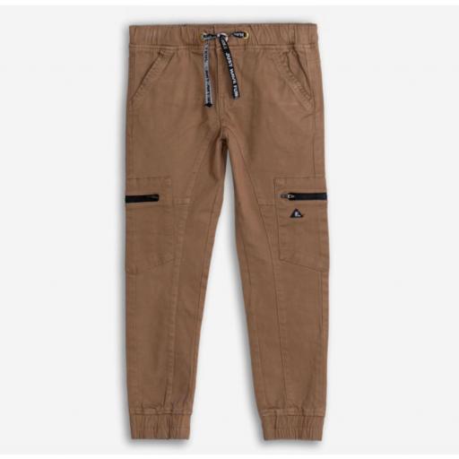 Pantalón cargo camel 