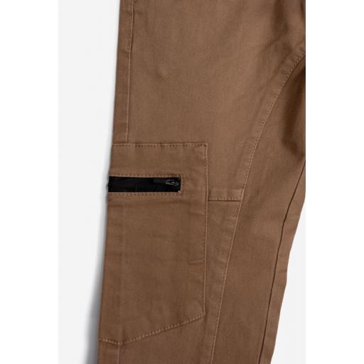 Pantalón cargo camel  [2]