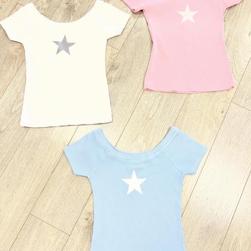 Camisetas canalé manga corta  [0]