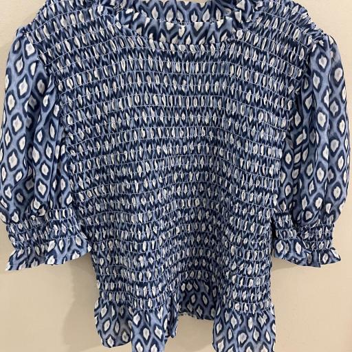 Blusa gasa estampada  [3]