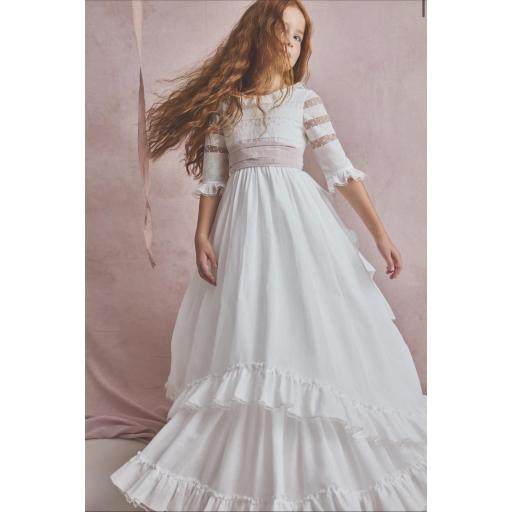 Vestido comunión Julieta de Hortensia Maeso  [0]
