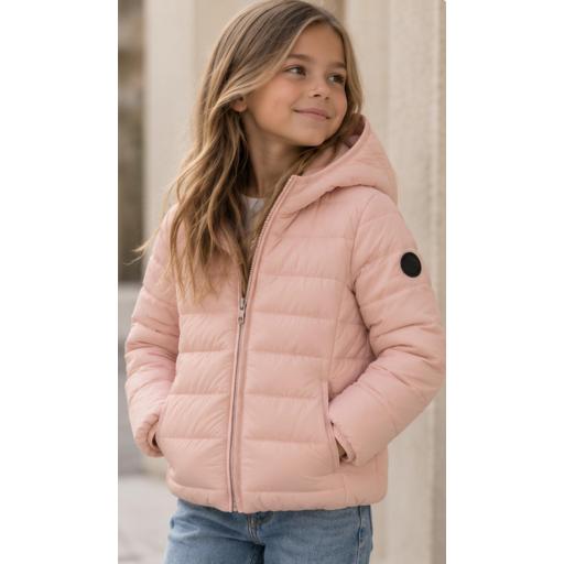 Cazadora acolchada rosa  [2]