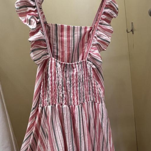 Vestido lino rayas  [1]