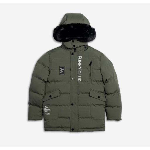 Chaquetón hidrófugo verde 