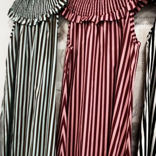 Vestido rayas engomado  [1]
