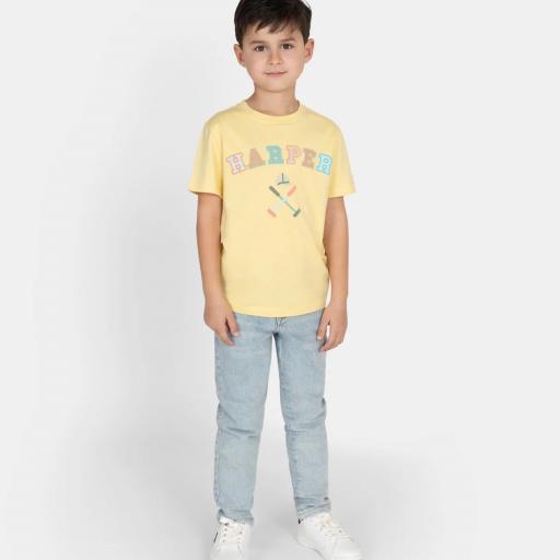 Camiseta retro amarilla  [1]