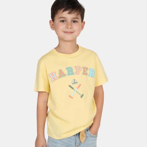 Camiseta retro amarilla  [0]