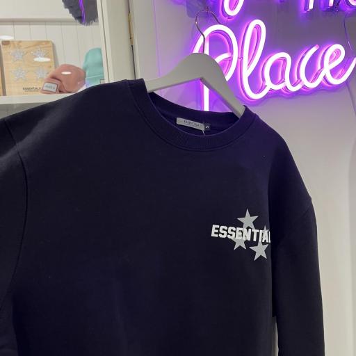 Sudadera unisex cuello caja  [0]