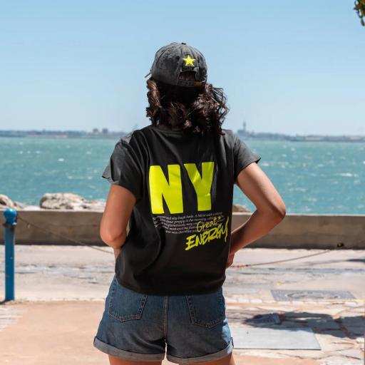 Camiseta negra New York  [1]