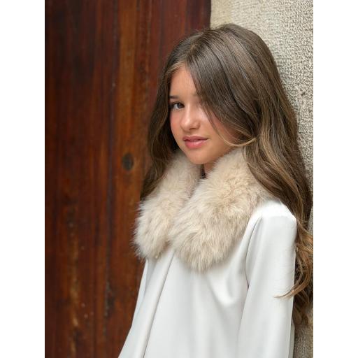 Vestido crema  [1]