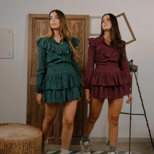 Vestido Chiara verde  [0]