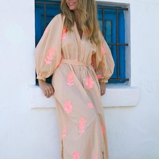 Vestido Cerdeña café  [1]