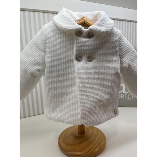 Chaquetón blanco 