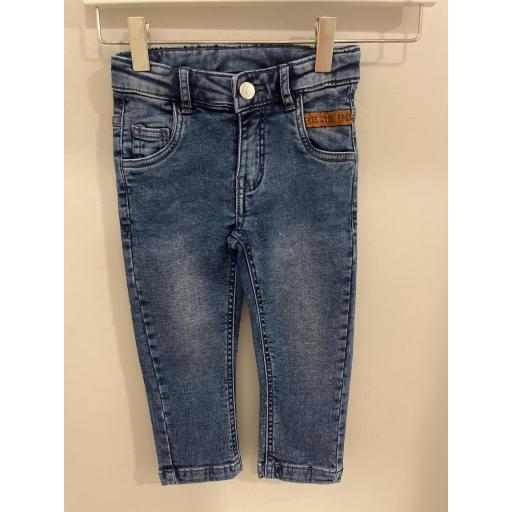 Pantalón vaquero elástico 
