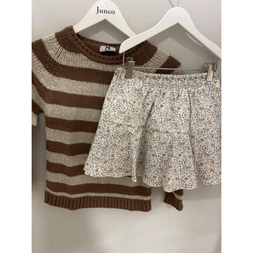 Jersey punto más falda  [2]