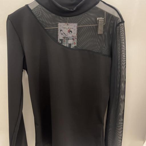 Camiseta licra negra 